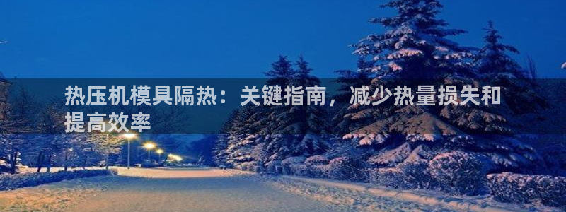 emc32软件安装：热压机模具隔热：关键指南，减少热量损