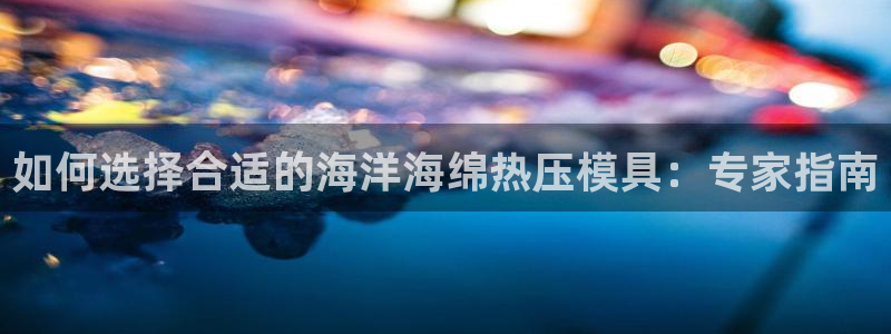emc易倍网页版：如何选择合适的海洋海绵热压模具：专家指