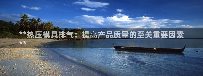 易倍申上市时间：**热压模具排气：提高产品质量的至关重要